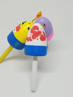 Buoy Cluster With Lighthouse And Lobster Ornament