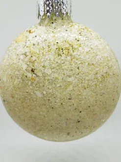 Clam Shell Glass Ornament