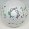 Home Painted Heartfelt Glass Ornament
