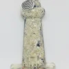 Lighthouse With Crushed Clam And Mussel Shell Ornament