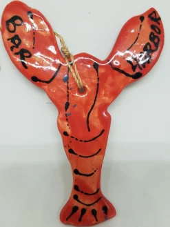 Lobster Ceramic Clay Ornament
