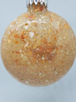 Lobster Shell Crushed In Glass Ornament