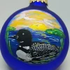 Loon Painted Glass Ornament