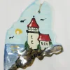 Maine Ornament With Lighthouse