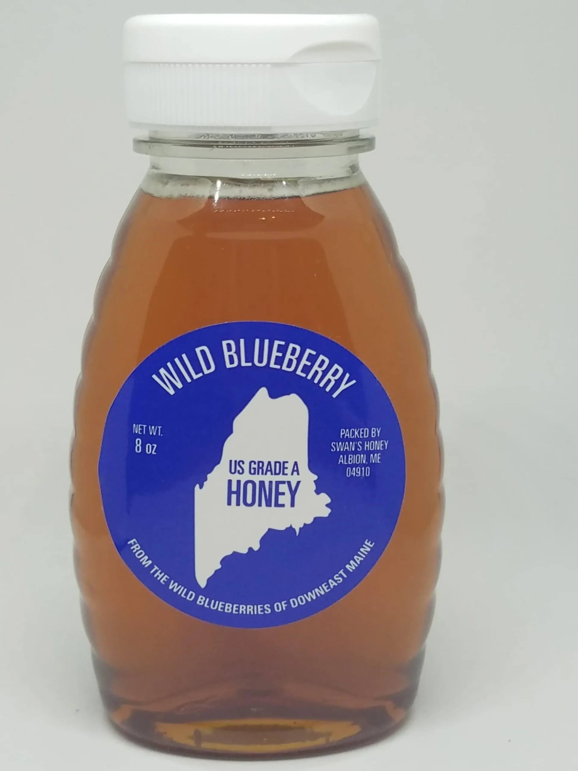 Maine Wild Blueberry Honey 8 0Z