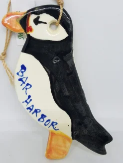 Puffin Ceramic Ornament