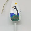 Puffin On White Buoy Ornament