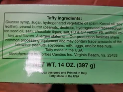 Salt Water Taffy Maine Collage Box