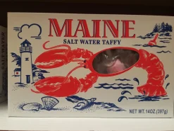 Salt Water Taffy Maine Lobster Box