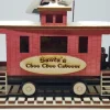 Santa'S Choo Choo Caboose Ginger Cottage
