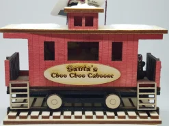 Santa'S Choo Choo Caboose Ginger Cottage