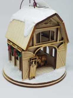 Santa'S Reindeer Barn Ginger Cottage