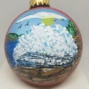 Thunderhole Acadia Glass Ornament